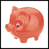 Oliver-Pig-Solid-Moneybox-Red