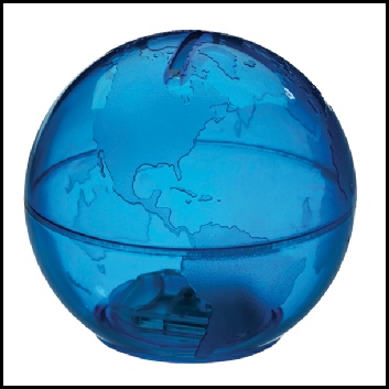 M40- Globe-Money-Box-Blue