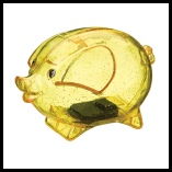 Maynard-Pig-Disco-Moneybox-Yellow