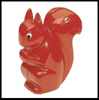 Red Squirrel Money Box