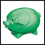 Maynard-Pig-Solid-Moneybox-Green