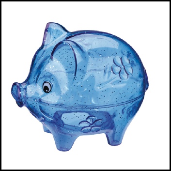 Barry-Pig-Disco-Moneybox-Blue